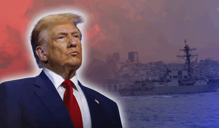 Trump’ın Gizli Planı Sızdı! Gemiler Yerleşti, Füzeler Yolda, 4 Bin Asker Emre Hazır… ABD Savaşa mı Hazırlanıyor?