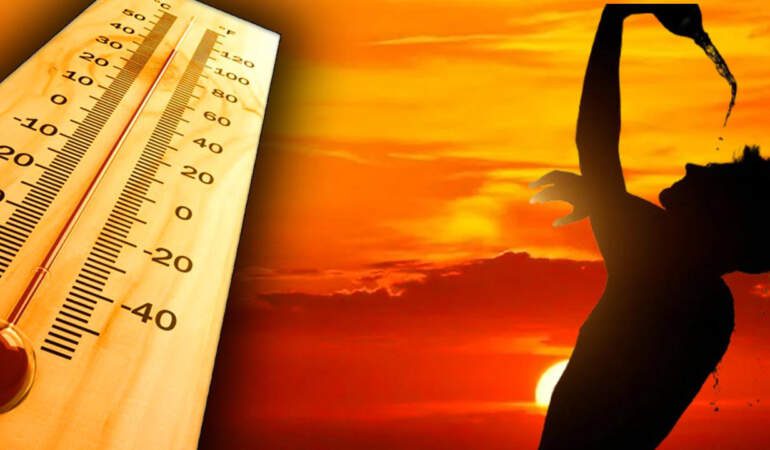 22 İl ve İlçe Kavruldu, Sıcaklık 40 Dereceyi Aştı