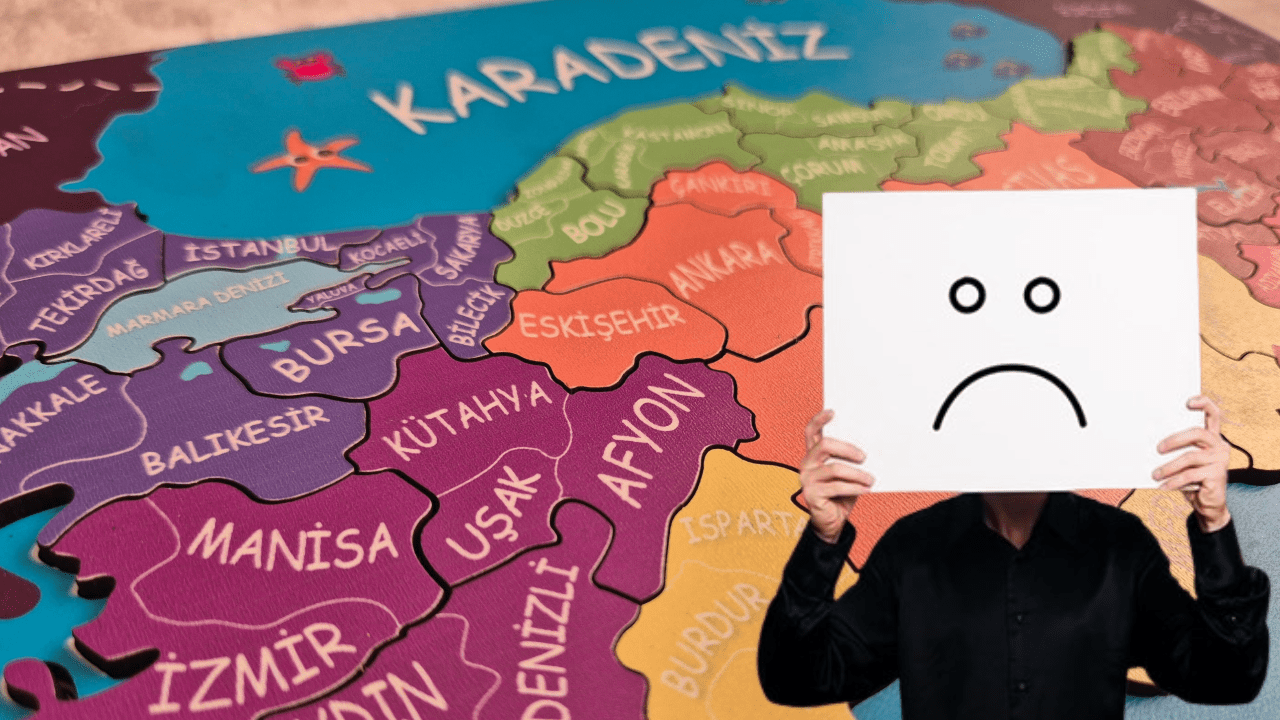 Türkiye’nin En Mutsuz Şehri Belli Oldu