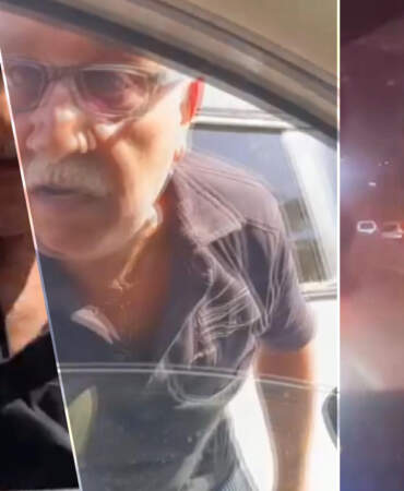 Yerler Farklı Magandalık Aynı! Biri Sürücüyü Yumrukladı, Diğeri Kaskla Camı Kırmaya Çalıştı