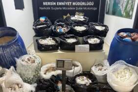 Mersin’de 3,5 milyon uyuşturucu hap ele geçirildi: 8 gözaltı