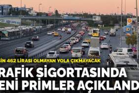 Trafik sigortasında yeni primler açıklandı