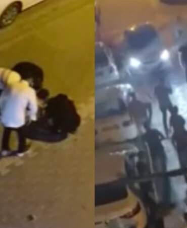 Esenyurt’ta asker eğlencesi kavgası! O anlar kamerada