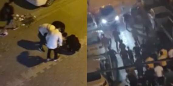 Esenyurt’ta asker eğlencesi kavgası! O anlar kamerada
