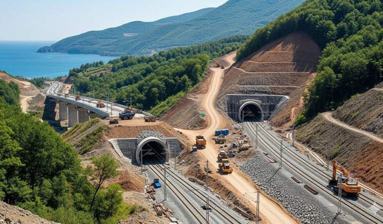 Batı Karadeniz’de demiryolu heyecanı! Dev projenin ilk adımı atıldı