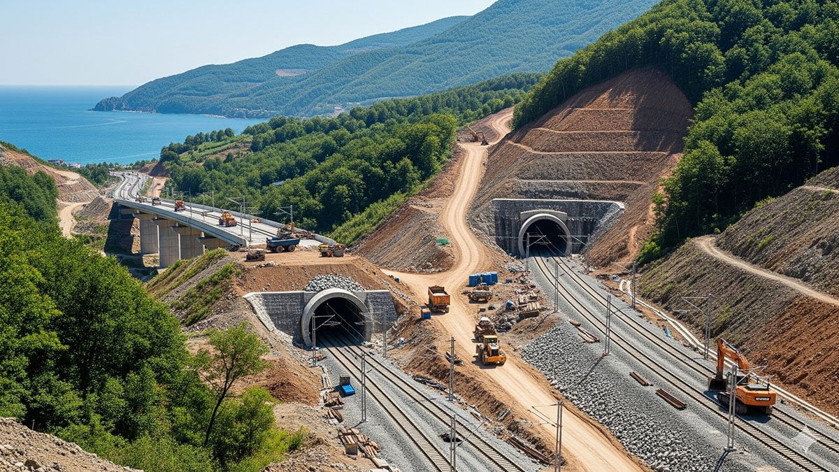 Batı Karadeniz’de demiryolu heyecanı! Dev projenin ilk adımı atıldı