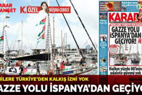 Gemilere Türkiye’den kalkış izni yok: Gazze yolu İspanya’dan geçiyor!