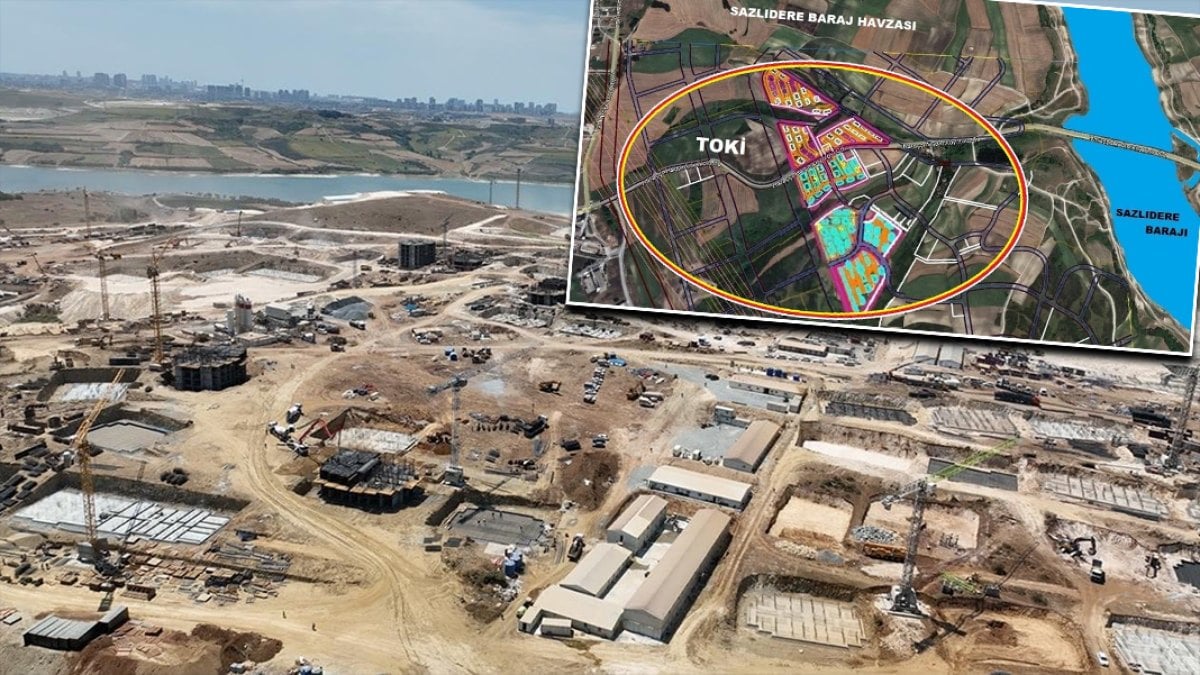 Sazlıdere’de İSKİ’nin uyarılarına rağmen yapılaşma artıyor: 20 bin konut için ÇED süreci başladı