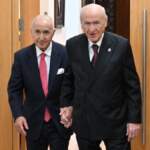 Hikmet Çetin’den Bahçeli’ye sürpriz ziyaret