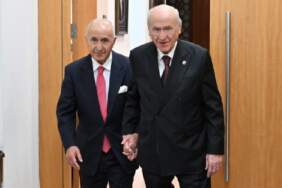 Hikmet Çetin’den Bahçeli’ye sürpriz ziyaret