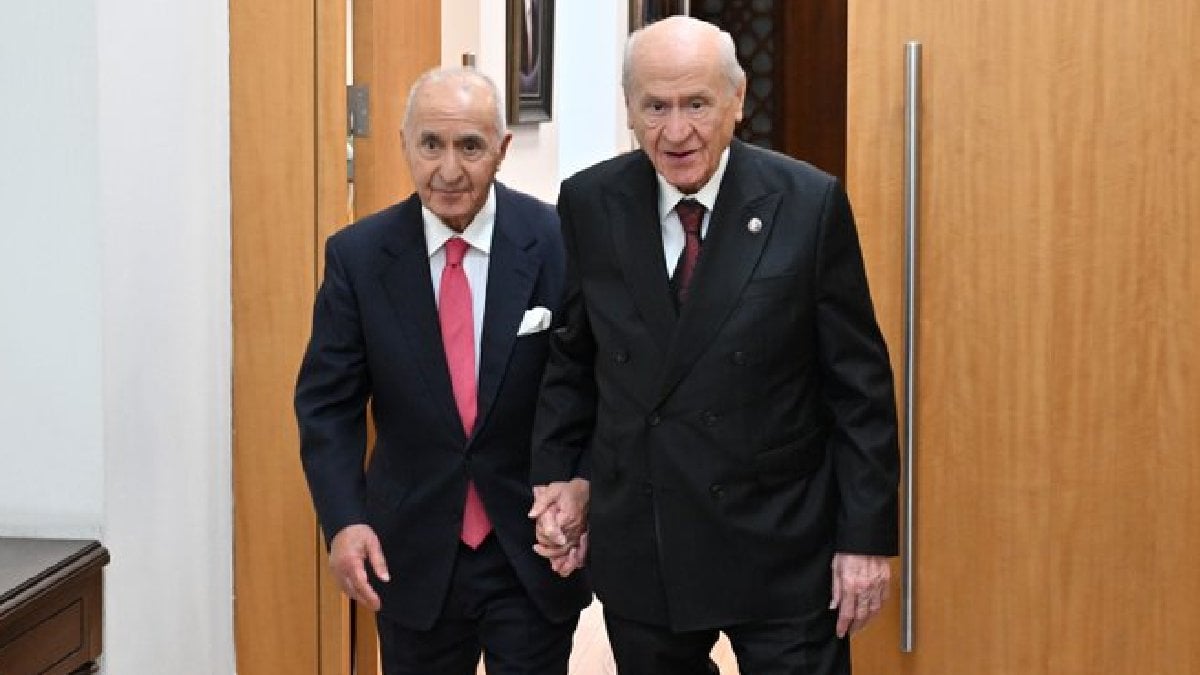 Hikmet Çetin’den Bahçeli’ye sürpriz ziyaret