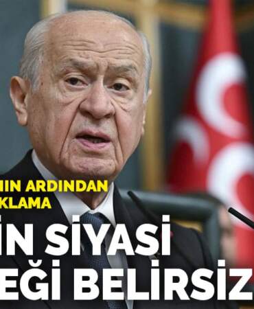 Kayyum kararının ardından Bahçeli’den açıklama: CHP’nin siyasi geleceği belirsiz
