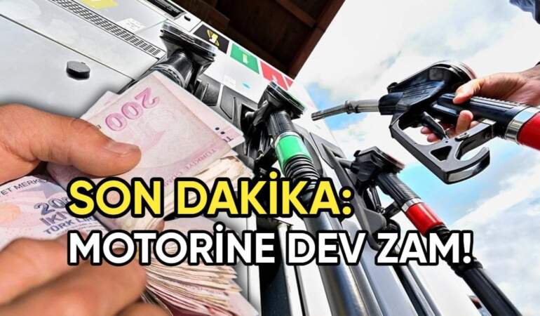 Son dakika… Motorine 2,10 TL’lik büyük zam geliyor! Dev zam için tarih verildi