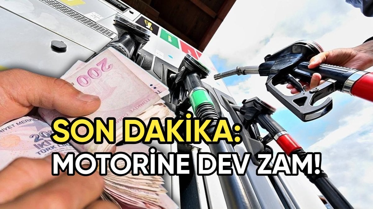 Son dakika… Motorine 2,10 TL’lik büyük zam geliyor! Dev zam için tarih verildi