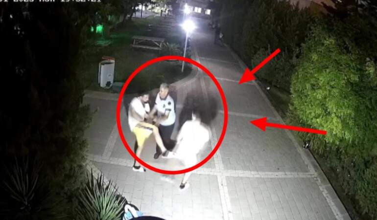 ‘Anneme küfretme’ diye yalvardı, o vurmaya devam etti: 13 yaşındaki çocuğa dehşeti yaşatan adam kamerada