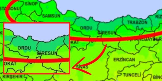 Samsun ve Ordulular dikkat! Meteoroloji uyardı: Yarın başlayacak ertesi güne kadar sürecek