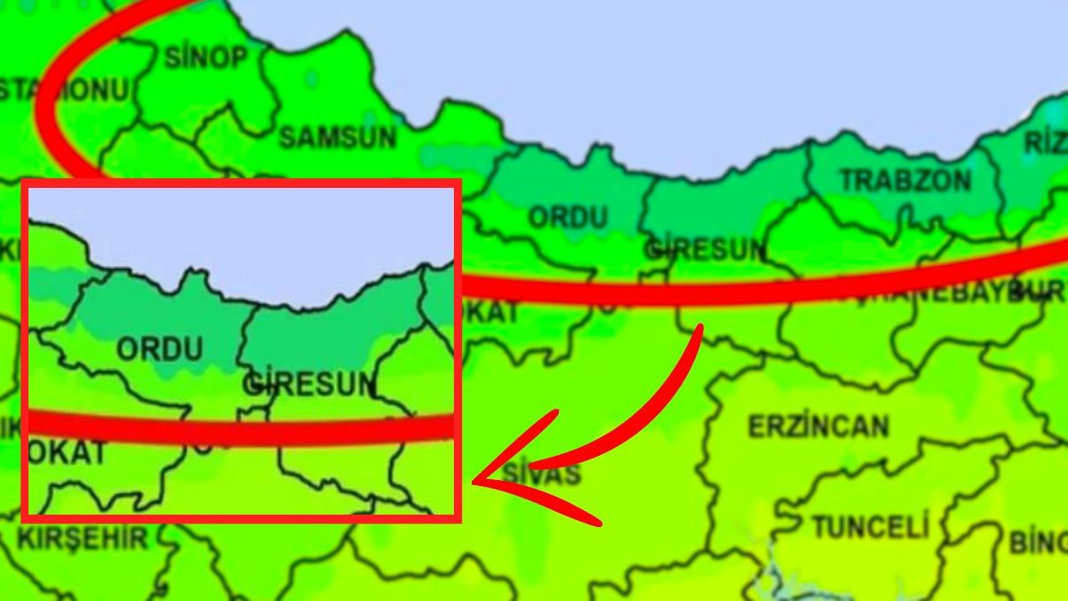 Samsun ve Ordulular dikkat! Meteoroloji uyardı: Yarın başlayacak ertesi güne kadar sürecek