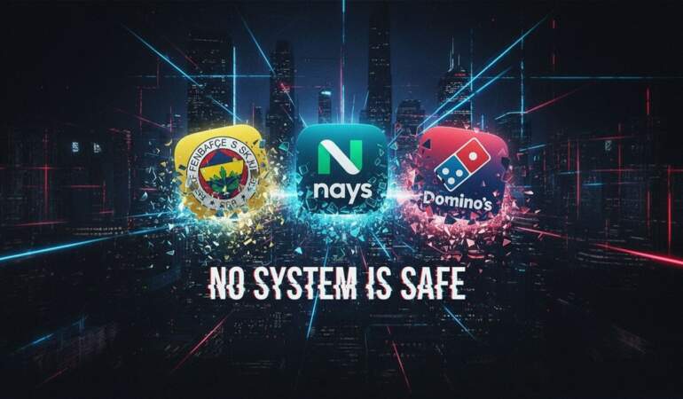 Fenerbahçe, İş Bankası, Domino’s Pizza’ya siber saldırı! ‘No system is safe’ bildirimi ne anlama geliyor?