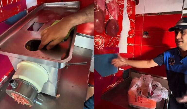 Gaziantep’te kasapta akılalmaz düzenek: Vatandaşa bozuk eti böyle yedirmişler