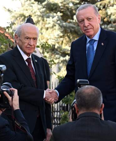 Erdoğan, Bahçeli’yi evinde ziyaret etti