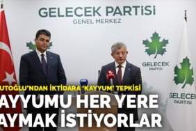 Davutoğlu’ndan iktidara ‘kayyum’ tepkisi: Kayyumu her yere yaymak istiyorlar