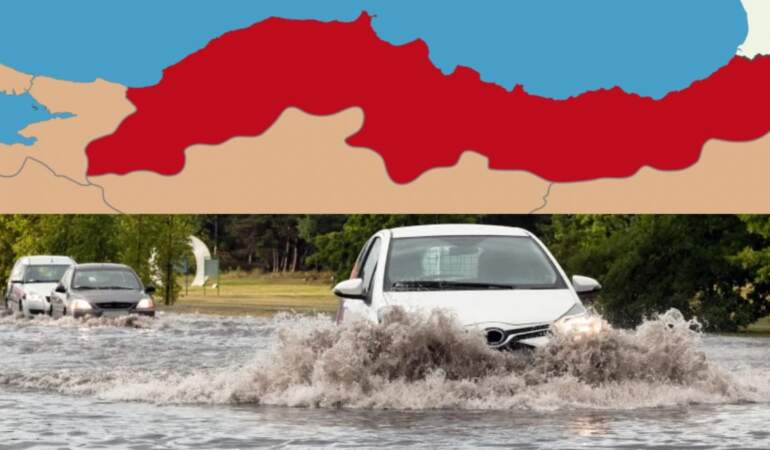 Son dakika uyarısı! Karadeniz’de sel ve su baskını alarmı