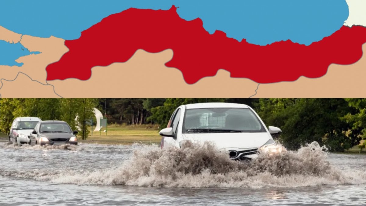 Son dakika uyarısı! Karadeniz’de sel ve su baskını alarmı