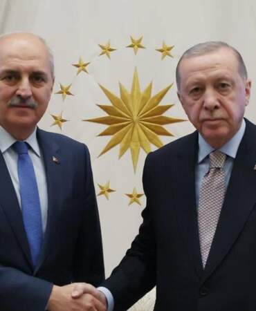 Erdoğan, Kurtulmuş ile görüştü