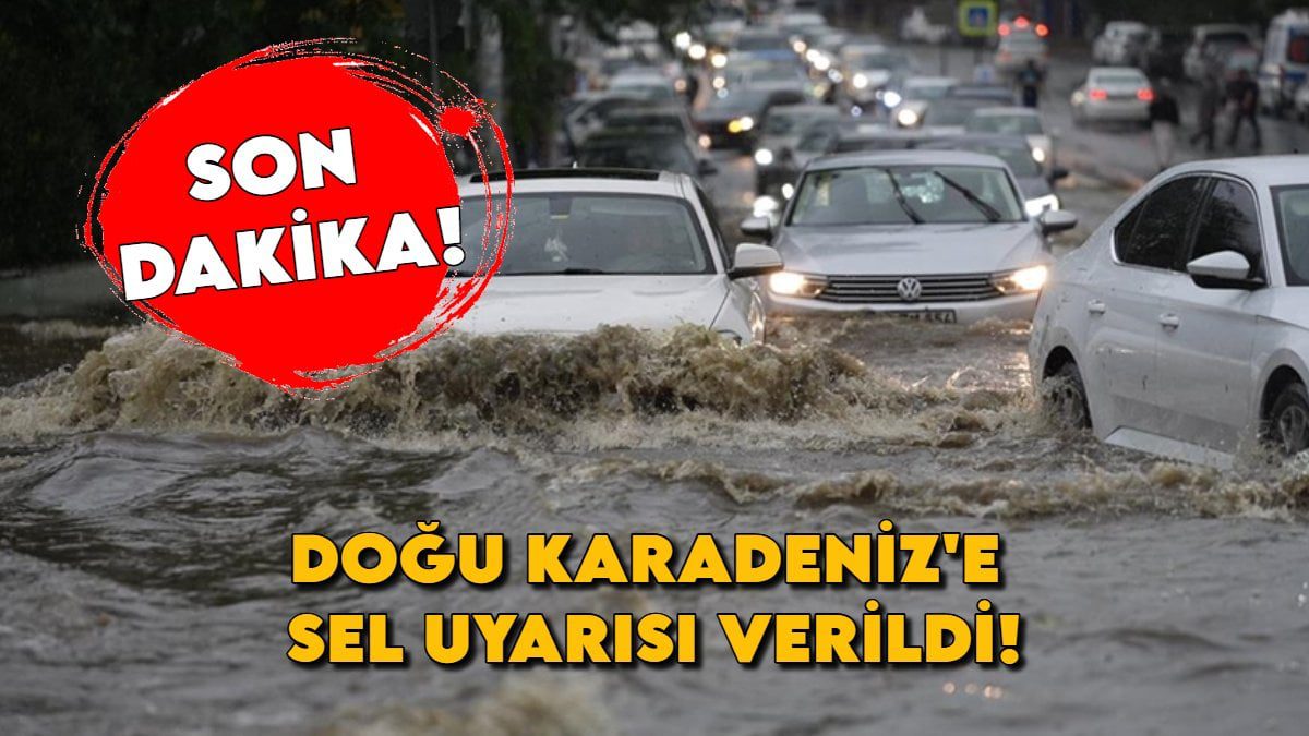 SON DAKİKA: Doğu Karadeniz’e sel uyarısı! Öğleden sonra başlayacak yarın gün boyu sürecek