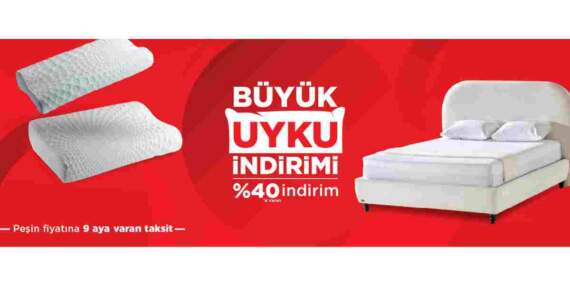 İşbir Yatak’ta “Büyük Uyku İndirimi” başladı!