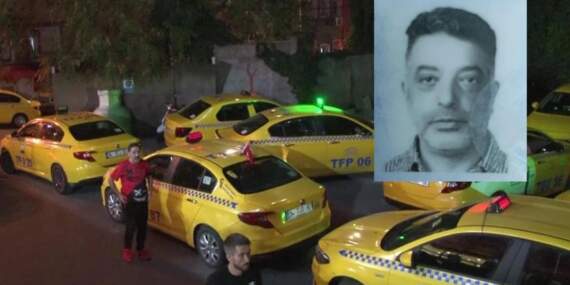 Beyoğlu’nda Taksici müşterisi tarafından öldürüldü: Taksiciler hastane önünde eylem yaptı