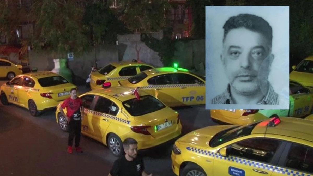 Beyoğlu’nda Taksici müşterisi tarafından öldürüldü: Taksiciler hastane önünde eylem yaptı