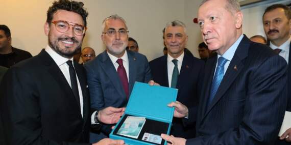 Erdoğan’dan Danilo Şef’e Turkuaz Kart