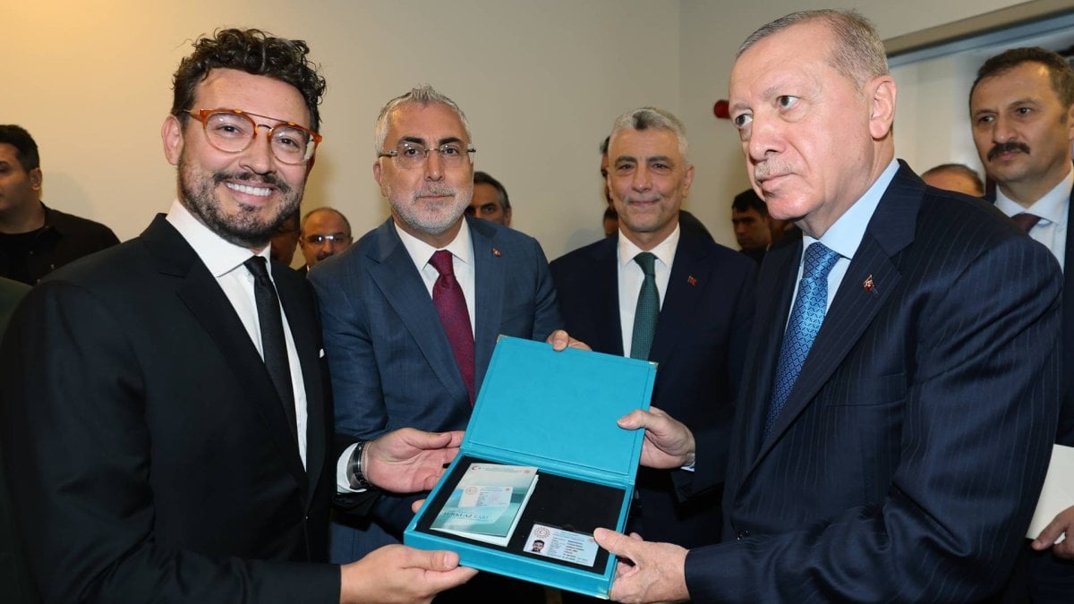 Erdoğan’dan Danilo Şef’e Turkuaz Kart