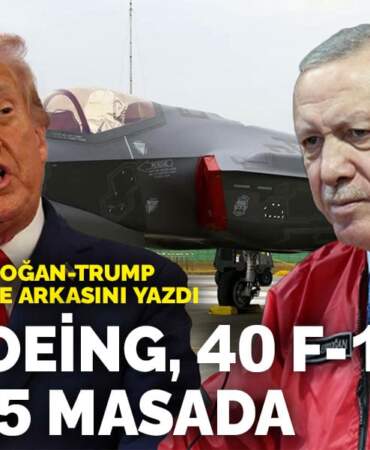 Bloomberg Erdoğan-Trump zirvesinin perde arkasını yazdı: 250 Boeing, 40 F-16 ve 40 F-35 masada