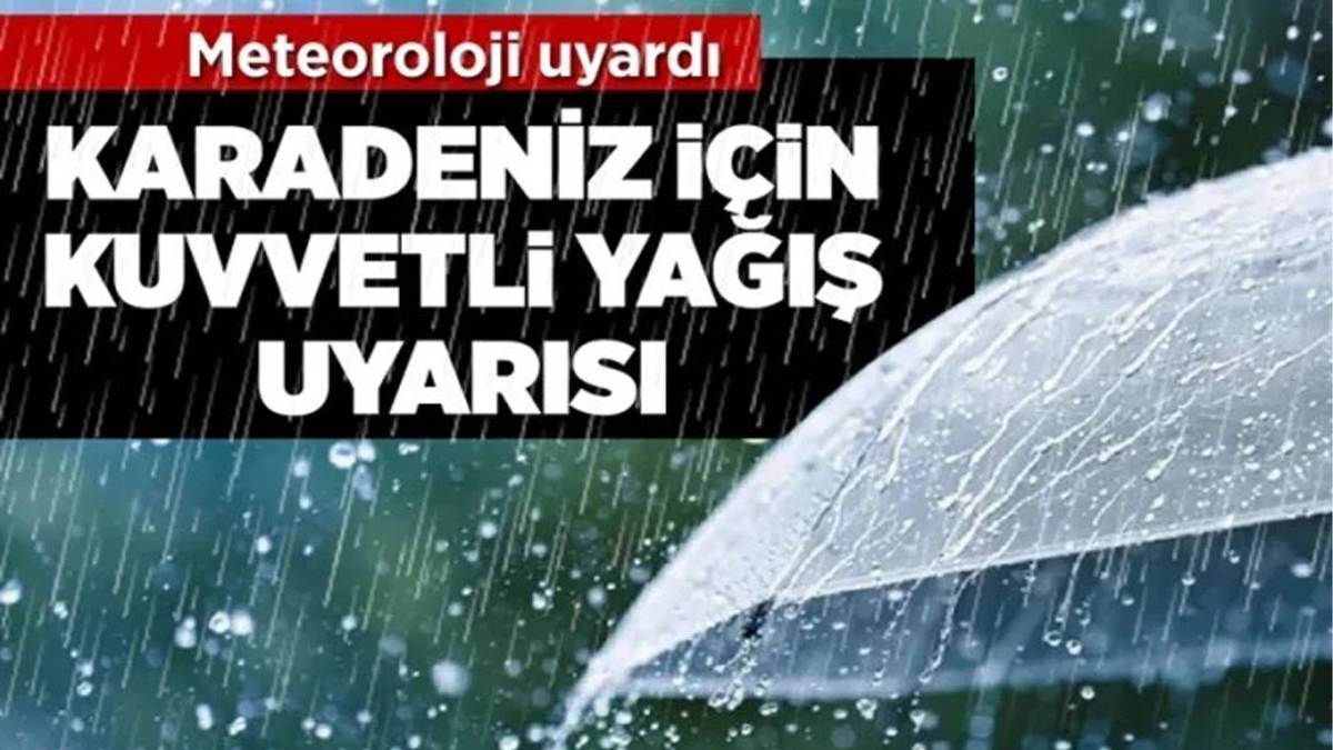 Doğu Karadeniz’de korkutan yağışlar devam ediyor: Meteoroloji’den acil durum uyarısı