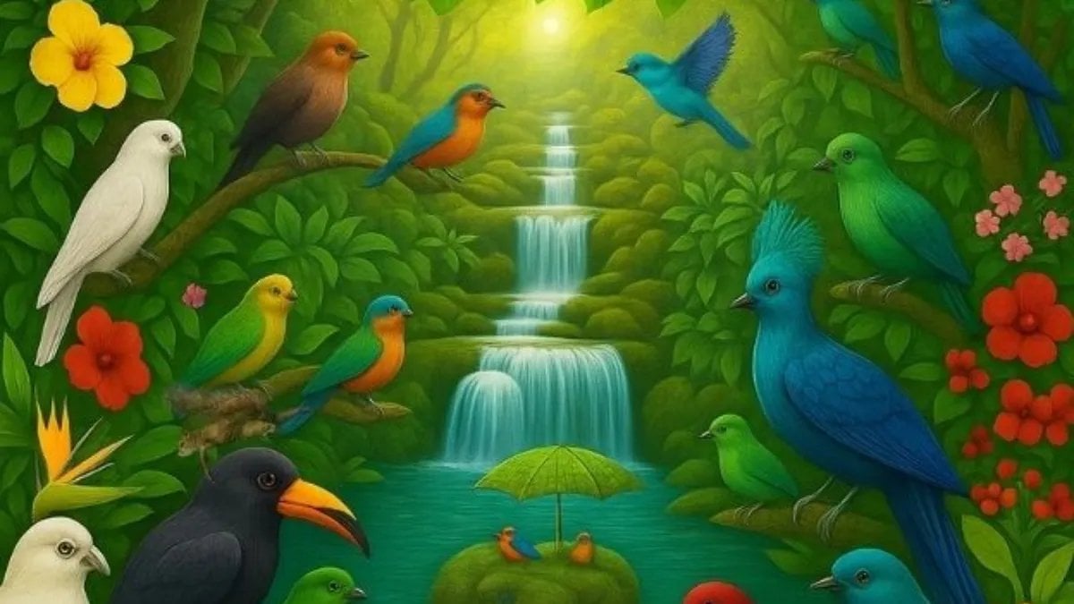 Yalnızca süper zekiler fark ediyor! Gizli sincap nerede duruyor? Zaman başlıyor