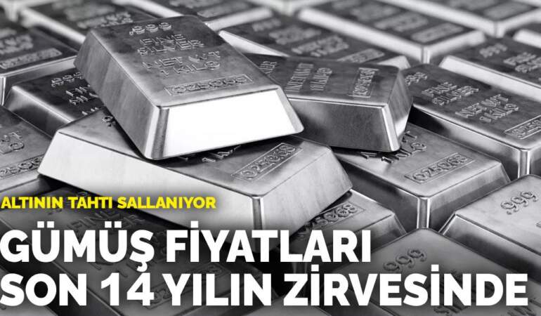Altının tahtı sallanıyor: Gümüş fiyatları son 14 yılın zirvesinde