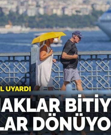 Meteoroloji il il uyardı: Sağanaklar bitiyor, sıcaklar dönüyor