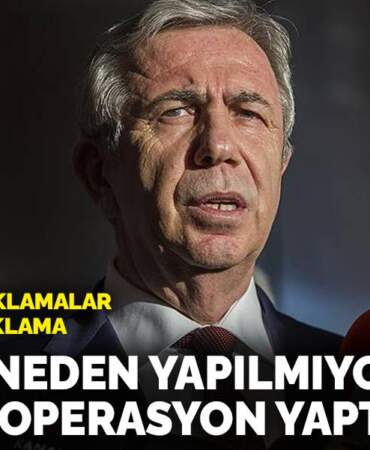 Mansur Yavaş’tan tutuklamalar sonrası ilk açıklama: ‘ABB’ye neden yapılmıyor’ diyerek operasyon yaptırdılar