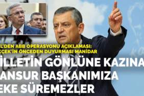Özel’den ABB operasyonu açıklaması: Gökçek’in önceden duyurması manidar