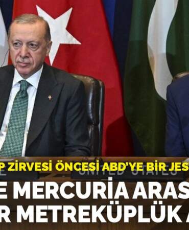 Erdoğan – Trump zirvesi öncesi ABD’ye bir jest daha: BOTAŞ ile Mercuria arasında 70 milyar metreküplük anlaşma