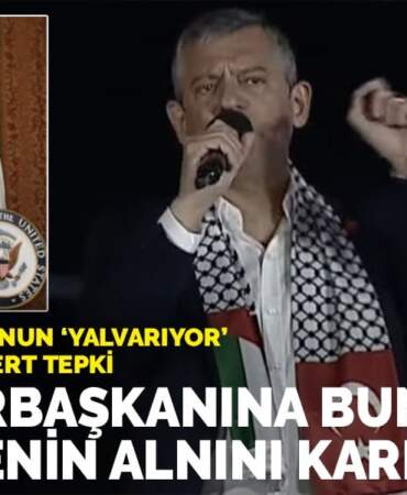 Özel’den Rubio’nun ‘yalvarıyor’ açıklamasına sert tepki: Cumhurbaşkanına bunu söyleyenin alnını karışlarım