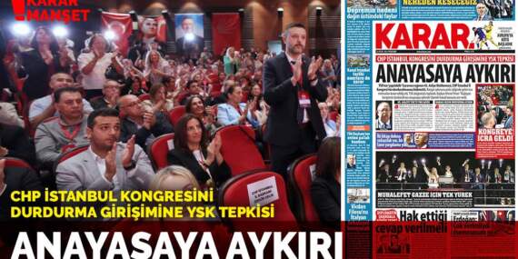 CHP İstanbul kongresini durdurma girişimine YSK tepkisi: Anayasaya aykırı