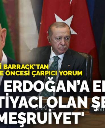 ABD Büyükelçisi Barrack’tan bu akşamki zirve öncesi çarpıcı yorum: Trump Erdoğan’a en çok ihtiyacı olan şeyi verdi, meşruiyet