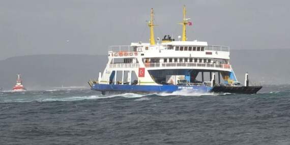 Güney Marmara’da yarınki bazı feribot seferleri iptal edildi