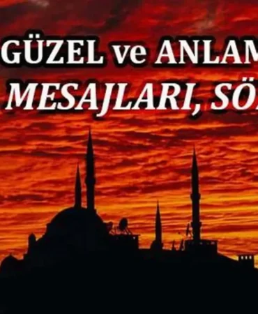 Ailenize ve sevdiklerinize en güzel Cuma mesajları! 2025 resimli, ayetli, dualı en güzel Cuma mesajları ve Cuma sözleri