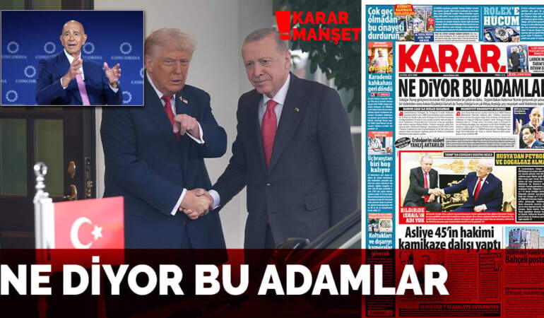 Ne diyor bu adamlar