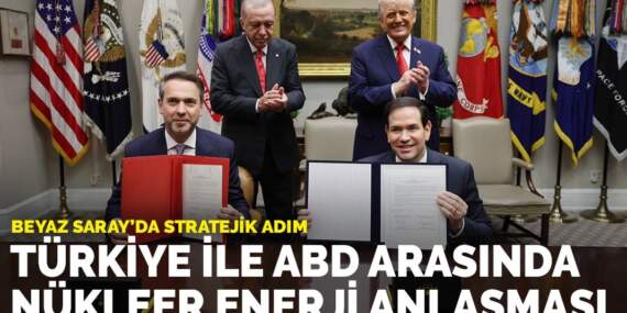 Beyaz Saray’da stratejik adım: Türkiye ile ABD arasında nükleer enerji anlaşması