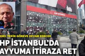 Gürsel Tekin göreve devam edecek: CHP İstanbul’da kayyuma itiraza ret